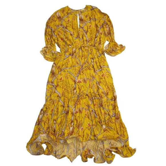 hooded gold dress Johanna Ortiz main image 0